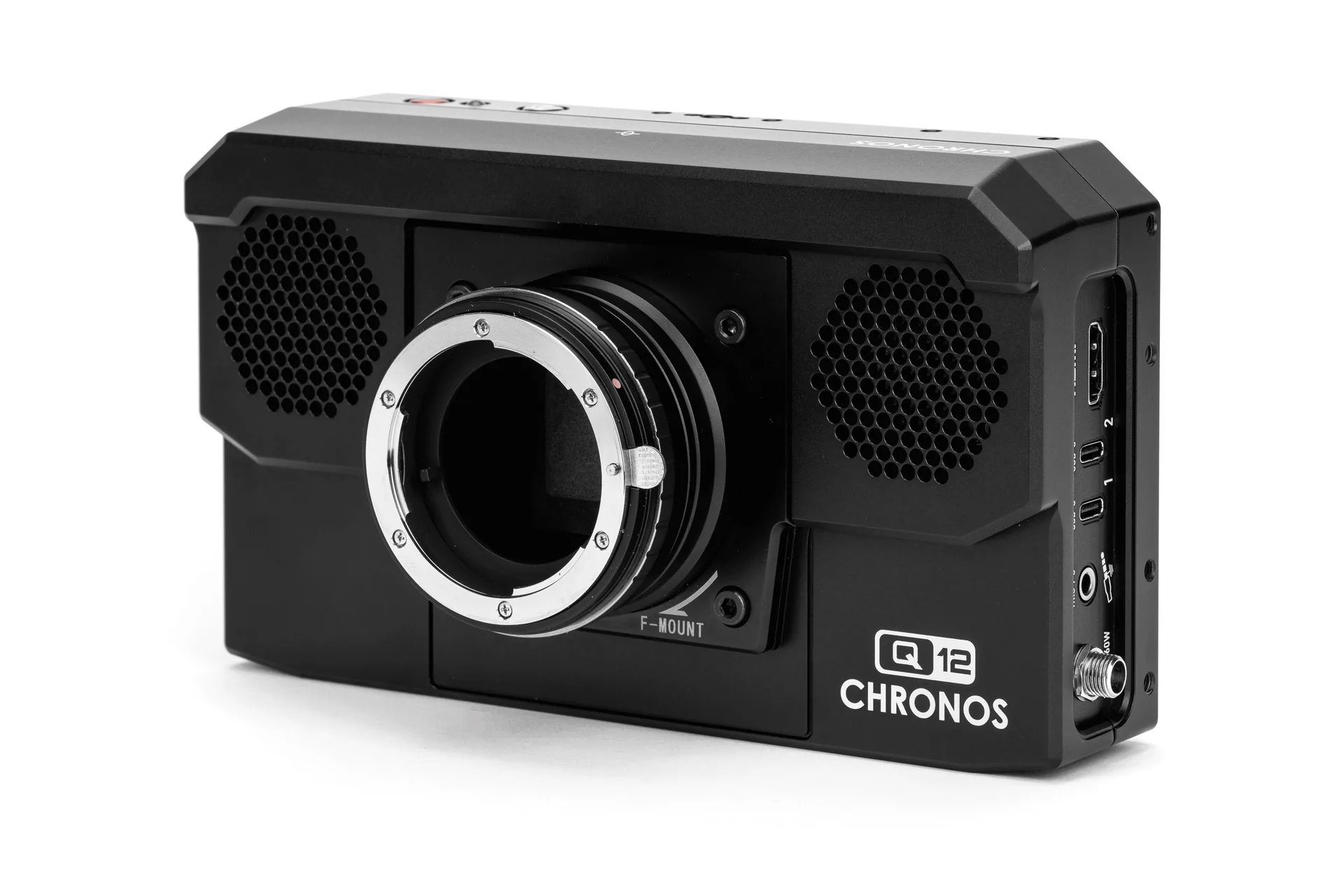 Câmera de alta velocidade Chronos Q12 com sensor CMOS exposto